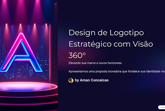 logotipo moderno e estratégico